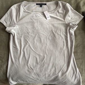 Short sleeve velor shirt (White House black market)